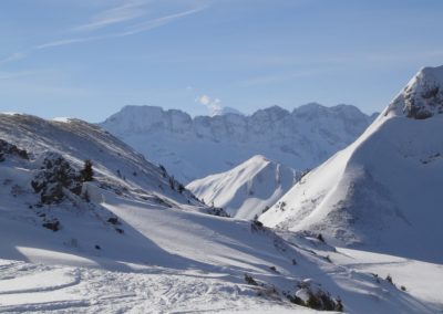 Morzine ski fields in Feb2